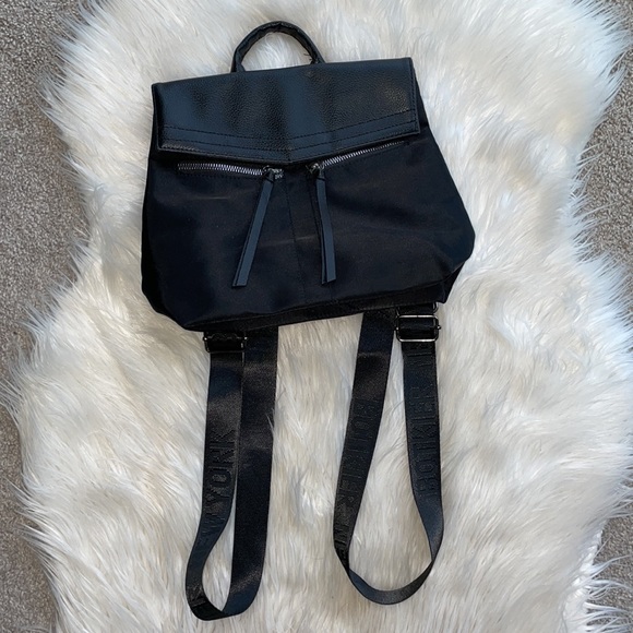Botkier Trigger Nylon and Faux Leather Mini Backpack EUC main image 10